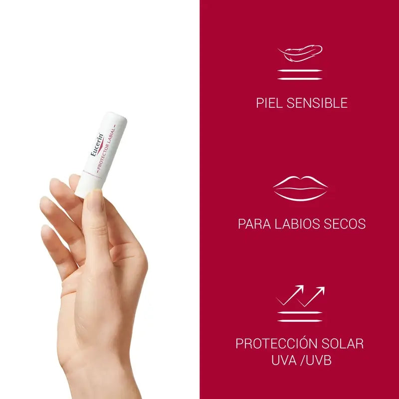 Eucerin Protezione Labbra Confezione Ph5, 2X48 gr