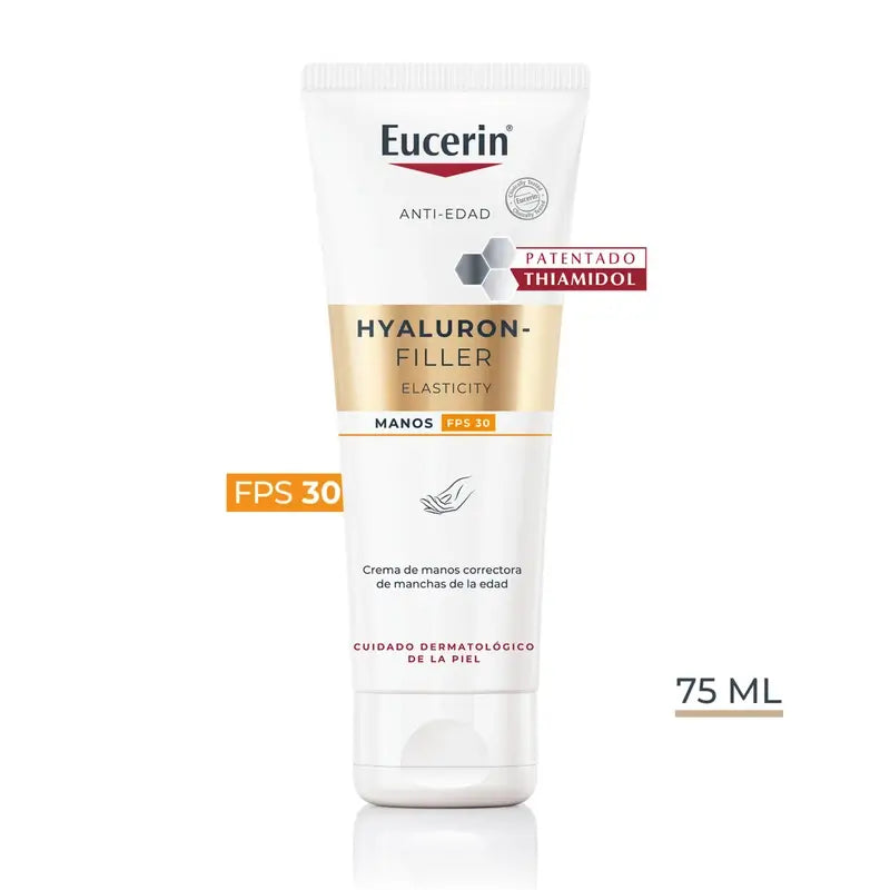 Eucerin Hyaluron Filler Crema Mani Elasticità, 75 ml
