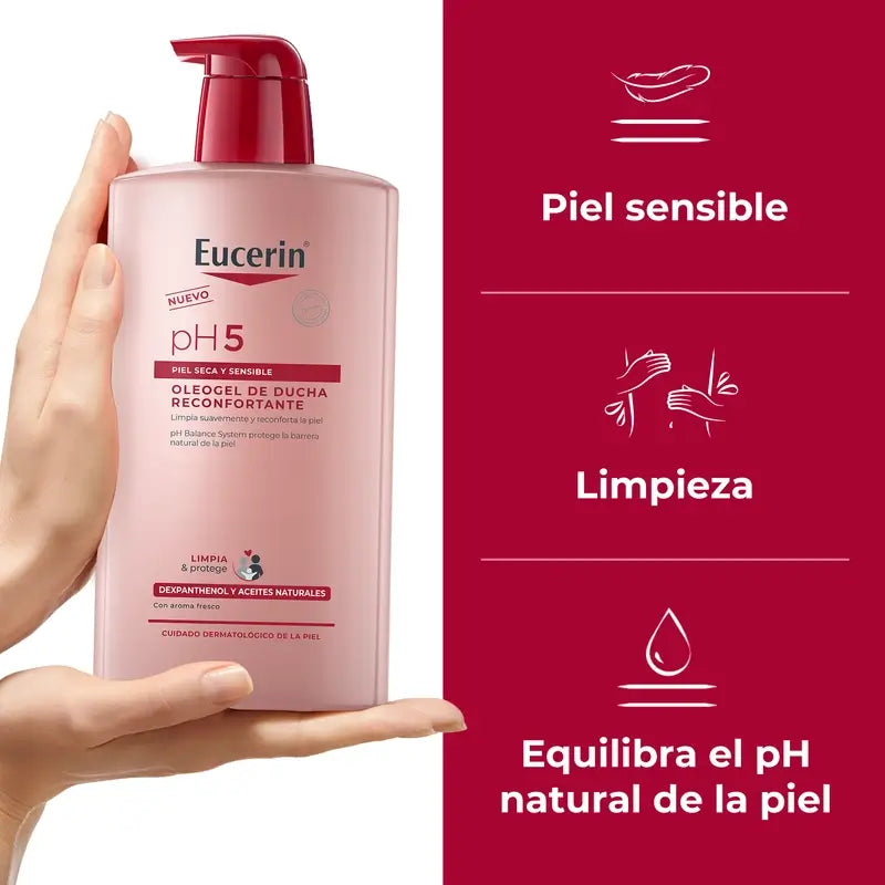 Eucerin Oucerin Oleogel Gel Doccia , 1000 ml