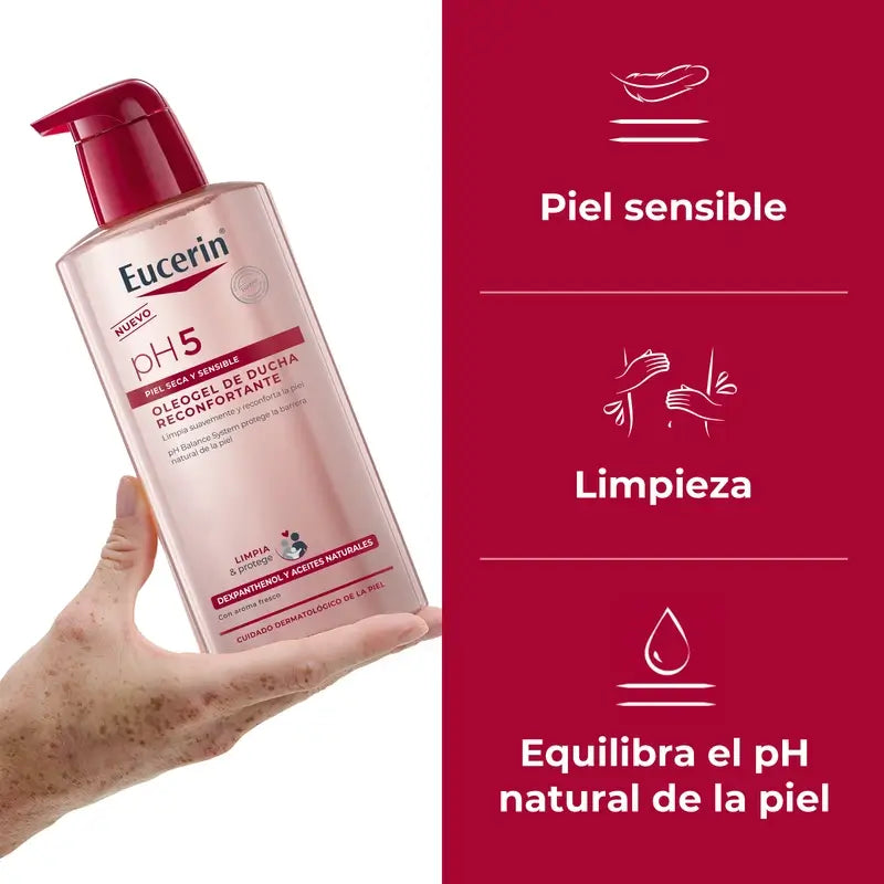 Eucerin Oucerin Oleogel Gel doccia , 400 ml