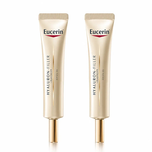 Eucerin Hyaluron Filler + Elasticità Contorno Occhi, 15 Ml , confezione da 2