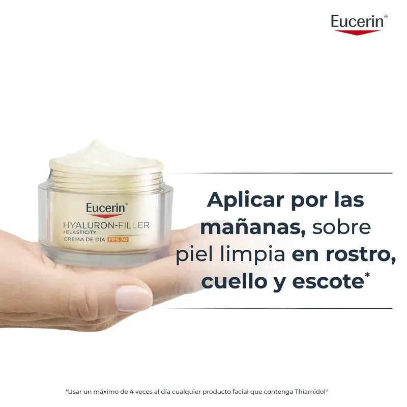 Eucerin Hyaluron-Filler + Elasticity Crema da giorno SPF 30, 50 ml