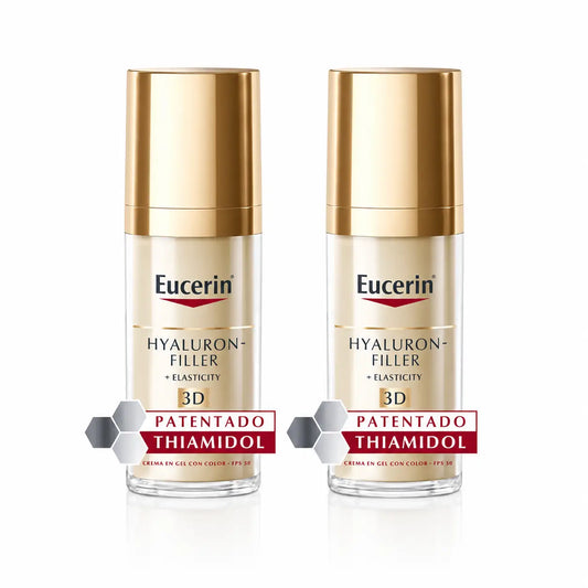 Eucerin Hyaluron Filler + Siero di Acido Ialuronico Elasticità 30ml, confezione da 2