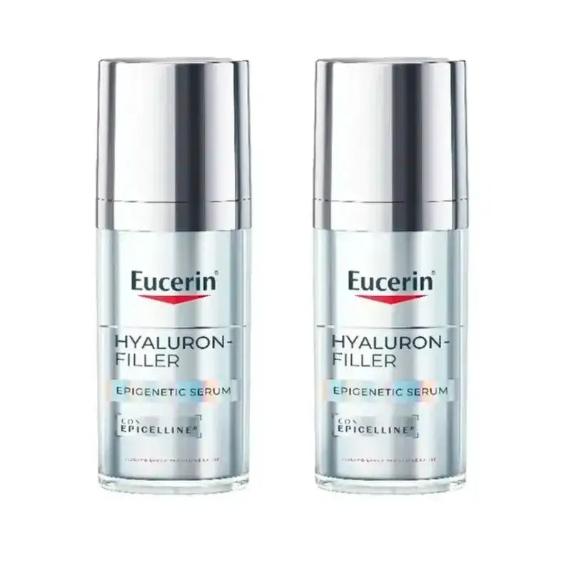 Eucerin Hyaluron-Filler Siero Epigenetico, confezione da 2 x 30 ml