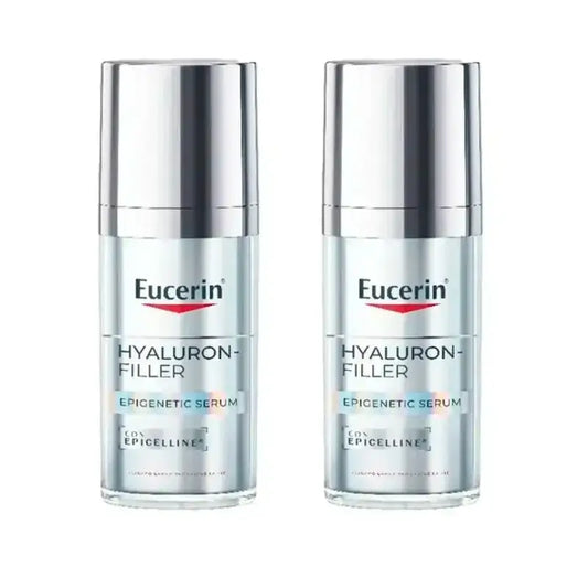 Eucerin Hyaluron-Filler Siero Epigenetico, confezione da 2 x 30 ml
