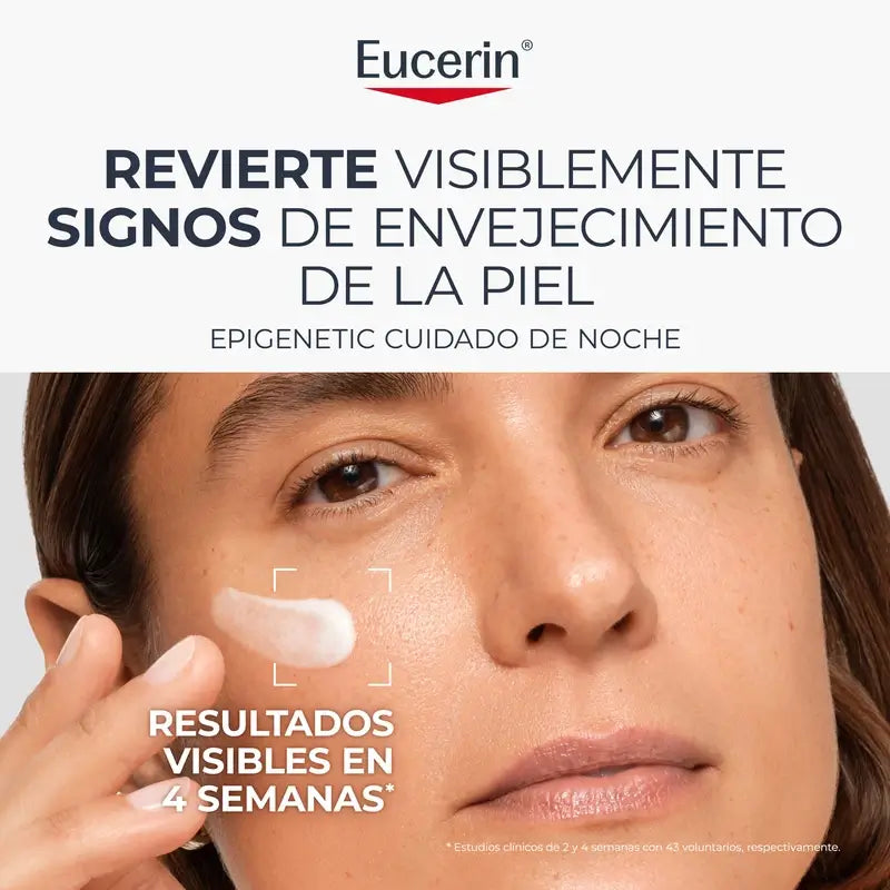 Eucerin Hyaluron-Filler + Longevity Epigenetic Crema da notte, 50 ml