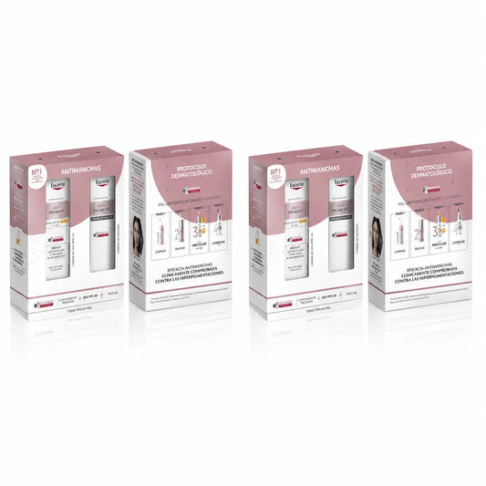 Eucerin Pack Anti-Pigment Dual Serum 30Ml + Day Cream Fps 30 50Ml, confezione da 2