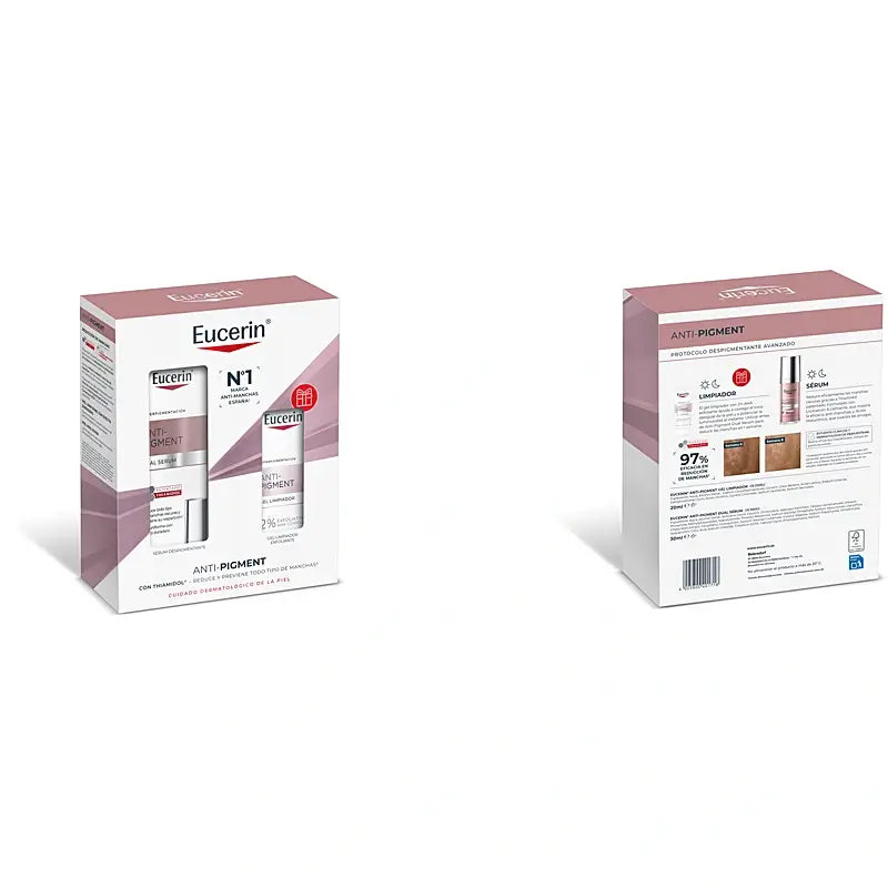 Eucerin Pack Anti-Pigment: siero doppio azione + gel detergente