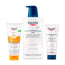 Eucerin Pack Dry Touch Crema Gel Spf 50, 200 ml, Crema Piedi Riparatrice 100 ml, Lozione Urea 10% 400 ml