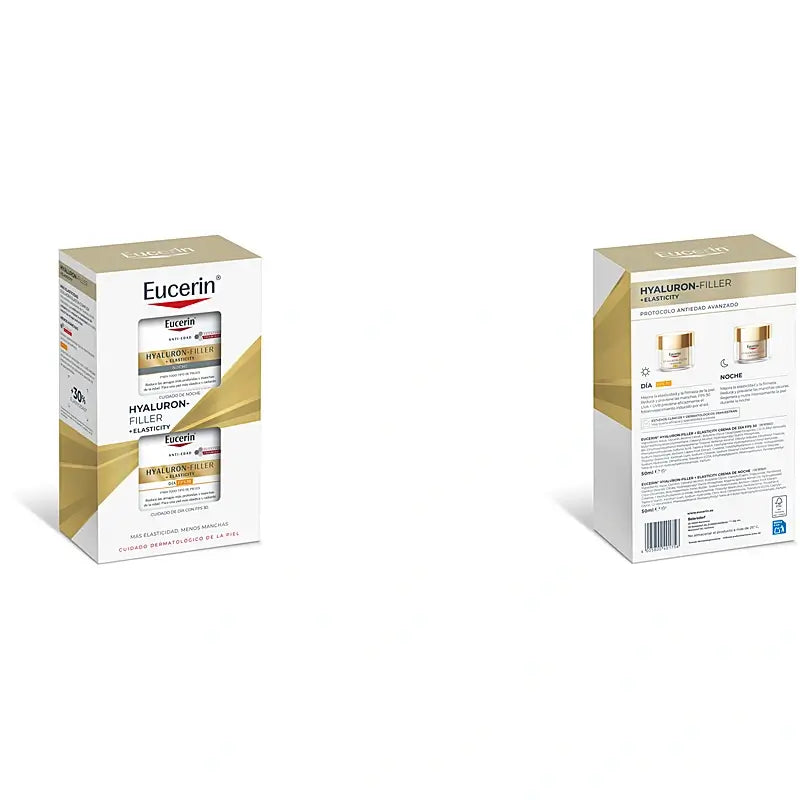 Eucerin Pack Hyaluron-Filler + Elasticity Giorno e Notte
