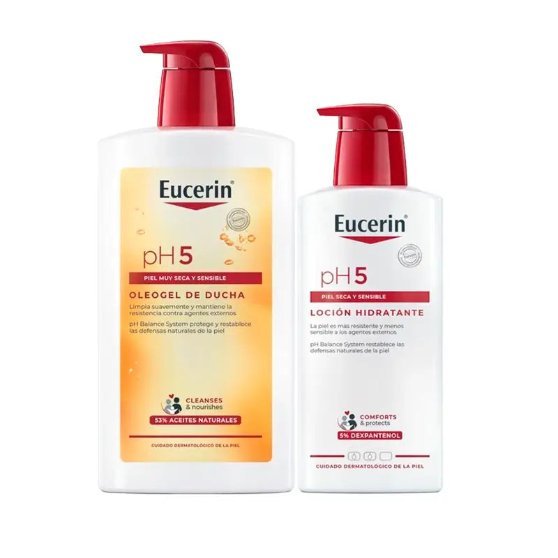 Pacchetto Eucerin Oleogel + Lozione