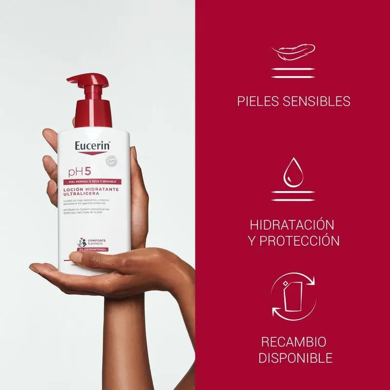 Eucerin Ph5 Lozione ultraleggera, 400 ml
