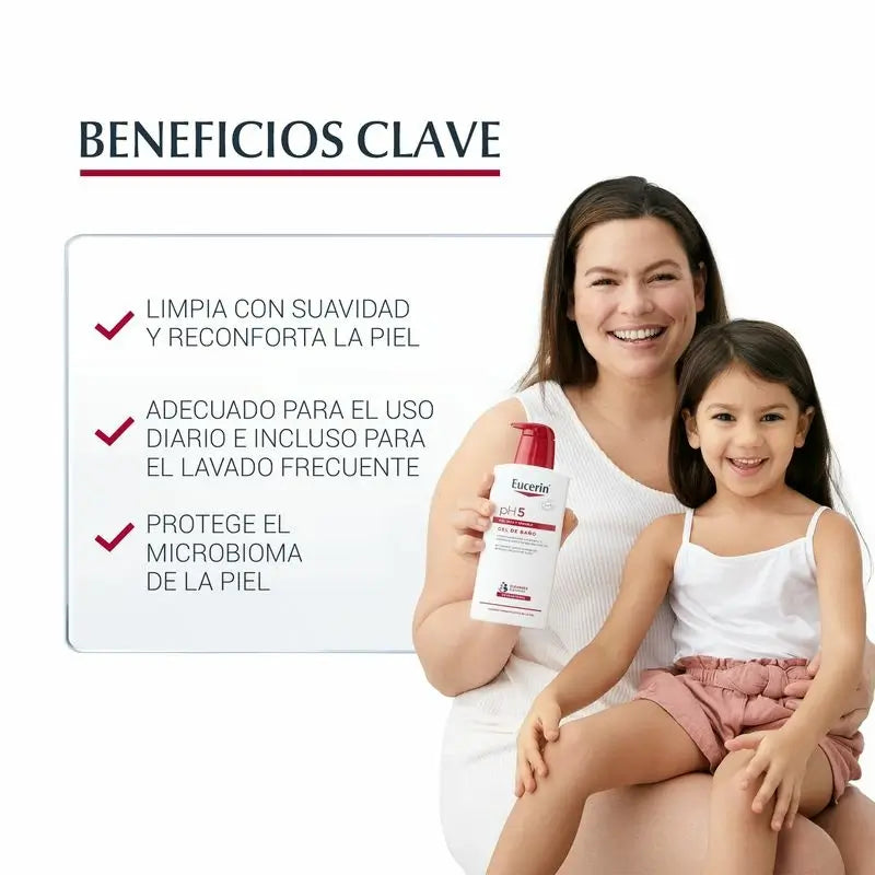 Eucerin Ph5 Gel da bagno 400 ml