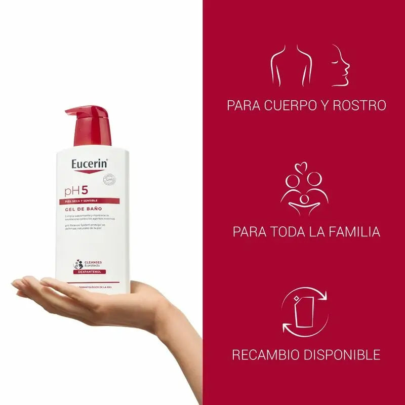 Eucerin Ph5 Gel da bagno 400 ml