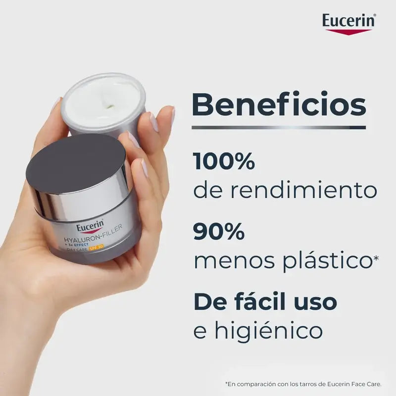 Eucerin Ricarica Crema Giorno Spf30 Hyaluron Filler, 50 ml