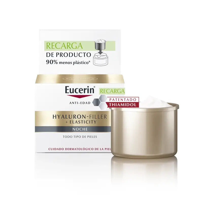 Eucerin Ricarica Hyaluron Filler Elasticità Crema Notte, 50 ml