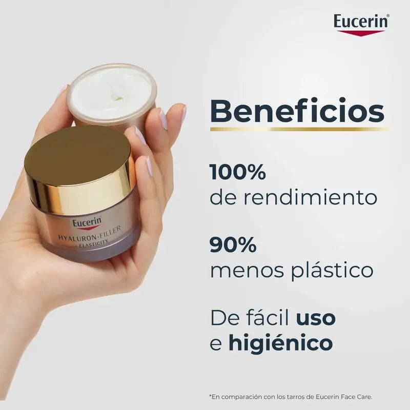 Eucerin Ricarica Hyaluron Filler Elasticità Crema Notte, 50 ml