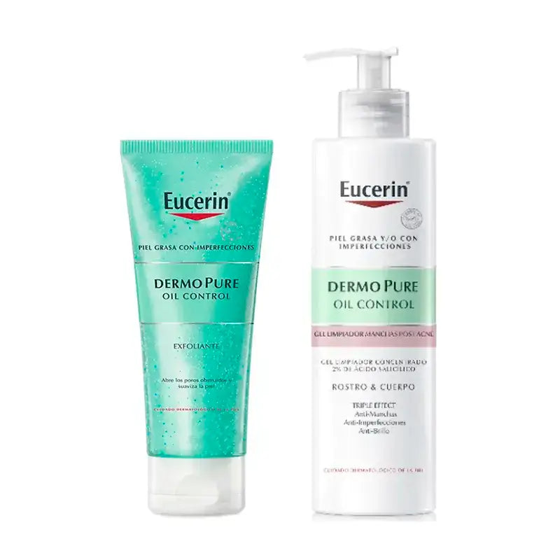 Routine di pulizia Eucerin per la pelle grassa