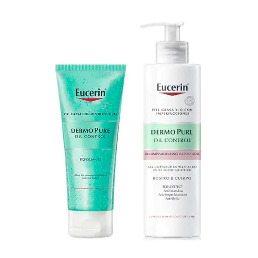 Routine di pulizia Eucerin per la pelle grassa