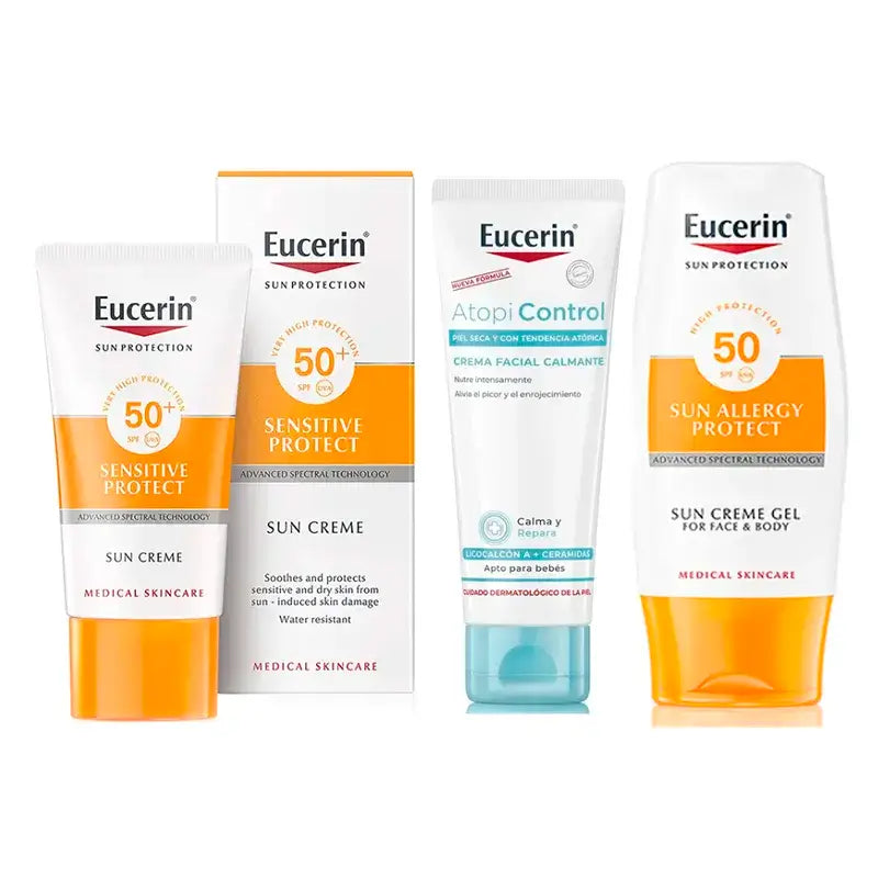 Eucerin Routine Protezione solare per pelle allergica