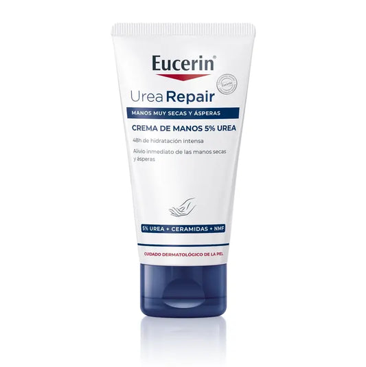 Eucerin Crema mani riparatrice 5% Urea, 75 ml