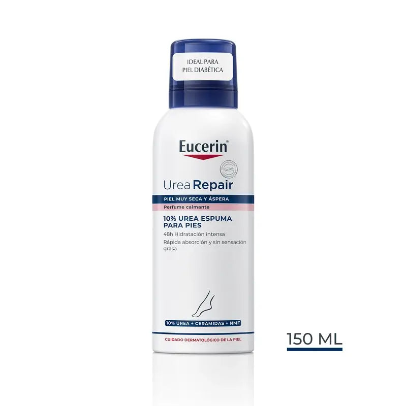 Eucerin Urea Repair Plus Schiuma Piedi 10% 150 ml