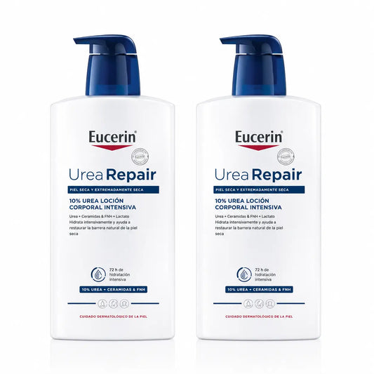 Eucerin Urearepair Lozione, 1000 Ml , confezione da 2