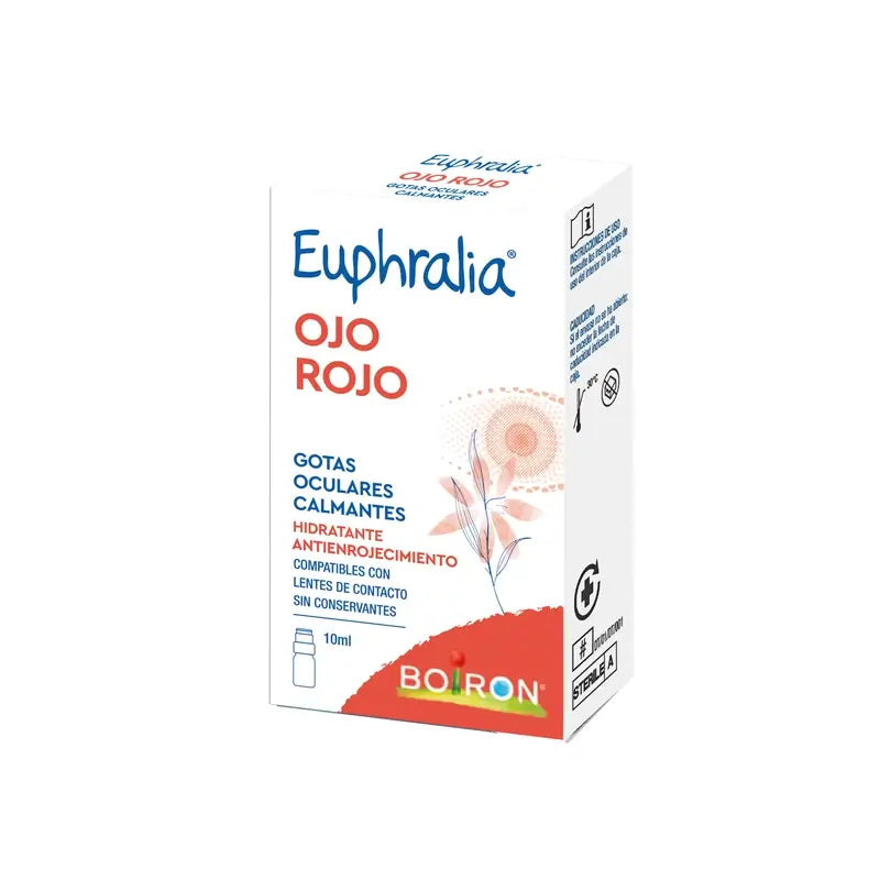 Euphralia Gocce lenitive per gli occhi rossi , 10 ml