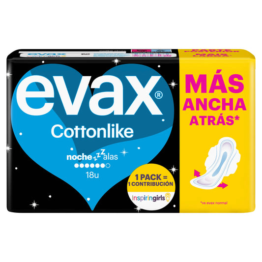 Evax Cuscini notturni in cotone con ali , 18 unità