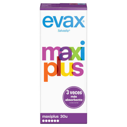 Evax Salvaslip Maxi Plus Panty Liner , 30 unità