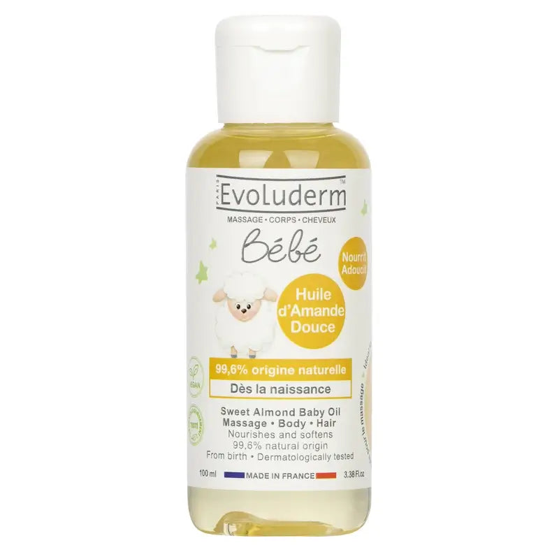 Evoluderm Olio di mandorle dolci, 100 ml