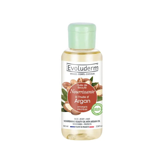 Evoluderm Olio di bellezza con olio di Argan, 100 ml