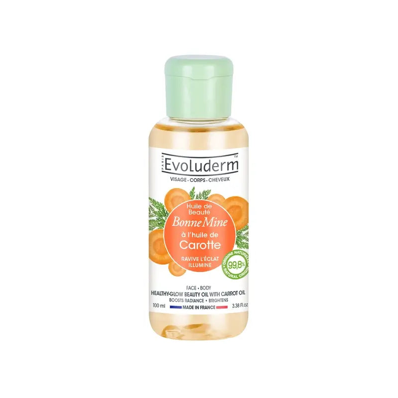 Evoluderm Olio di bellezza con olio di carota, 100 ml