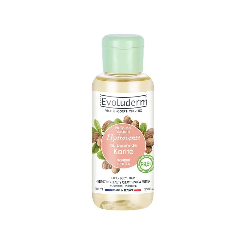 Evoluderm Olio di bellezza con burro di karité, 100 ml
