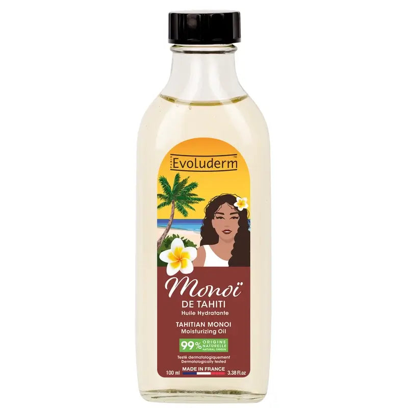 Evoluderm Olio puro di Monoi di Tahiti 100 ml