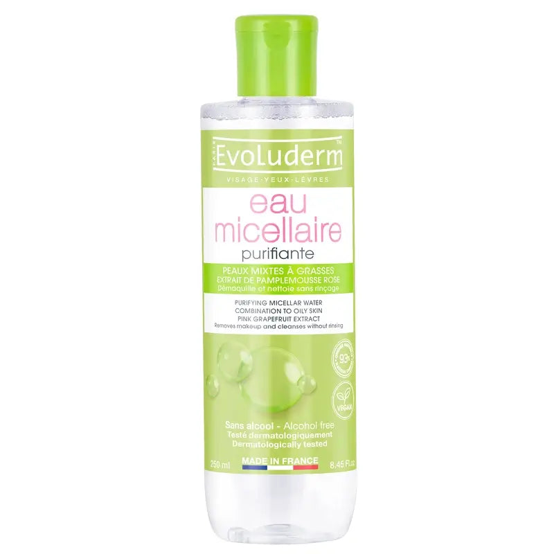 Evoluderm Acqua micellare per pelle mista, 250 ml