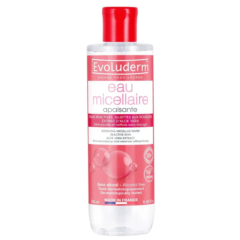 Evoluderm Acqua micellare per pelli reattive, 250 ml