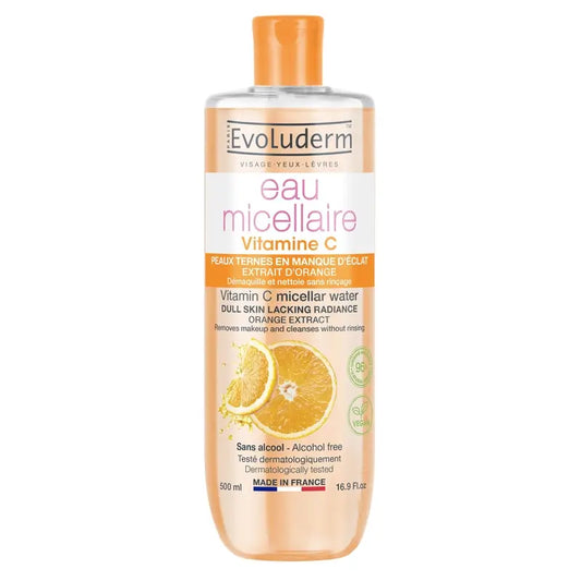 Evoluderm Acqua micellare alla vitamina C, 500 ml