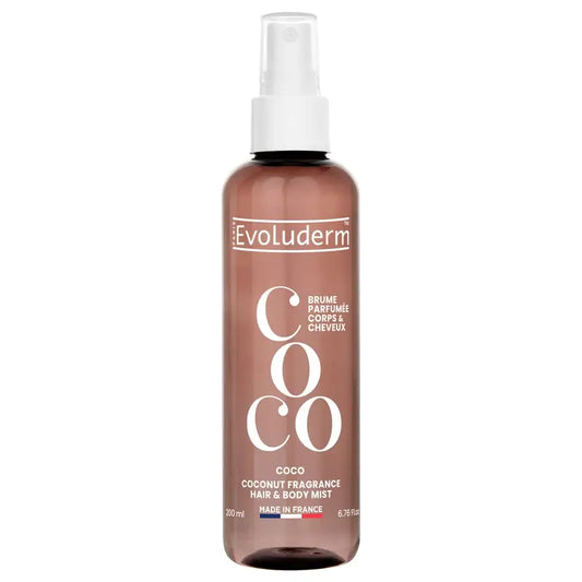 Evoluderm Nebbia per il corpo al cocco, 200 ml