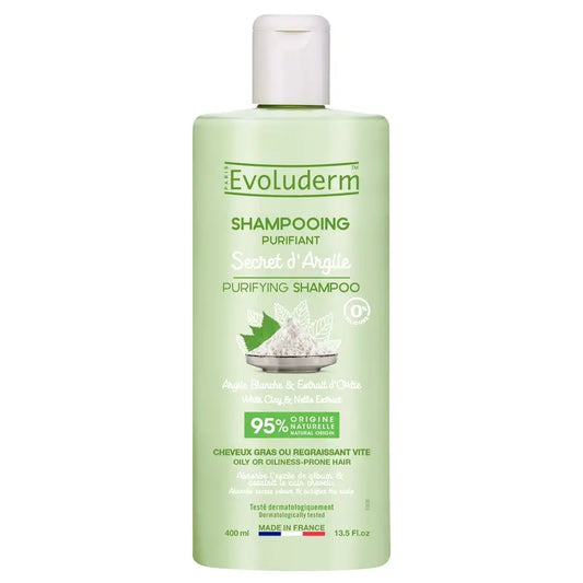 Evoluderm Shampoo all'argilla, 400 ml