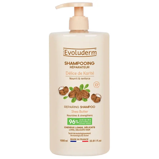 Evoluderm Shampoo al burro di karité, 1000 ml