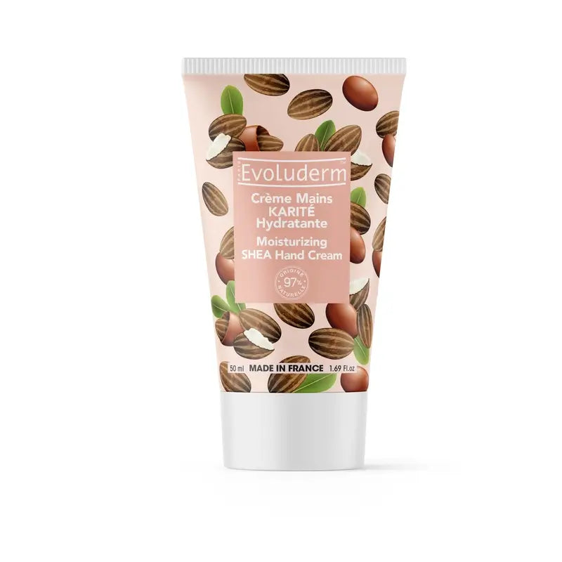Evoluderm Crema mani al burro di karité, 50 ml