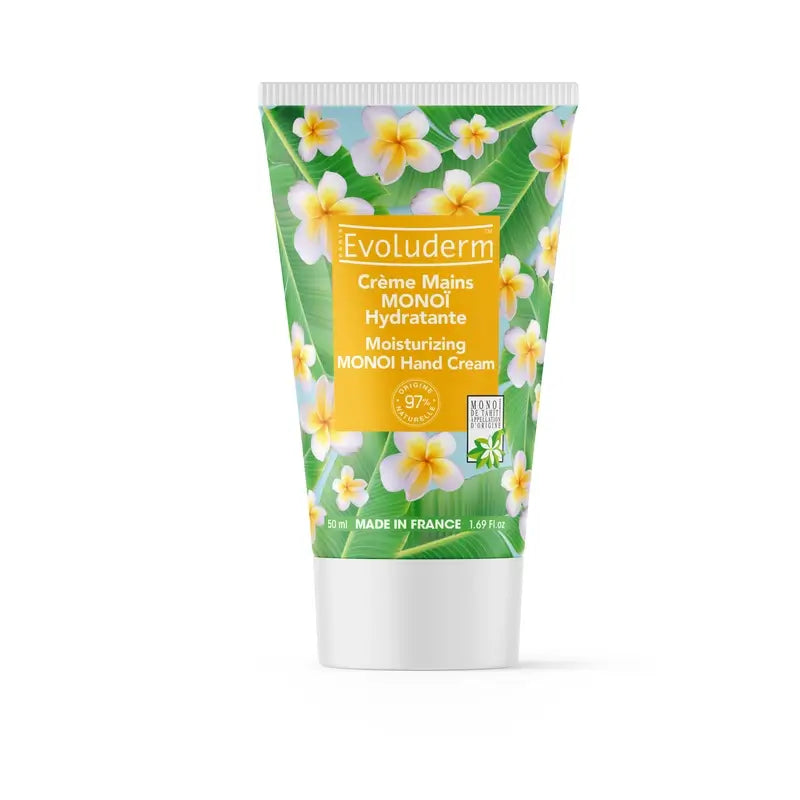 Evoluderm Monoi Crema mani, 50 ml