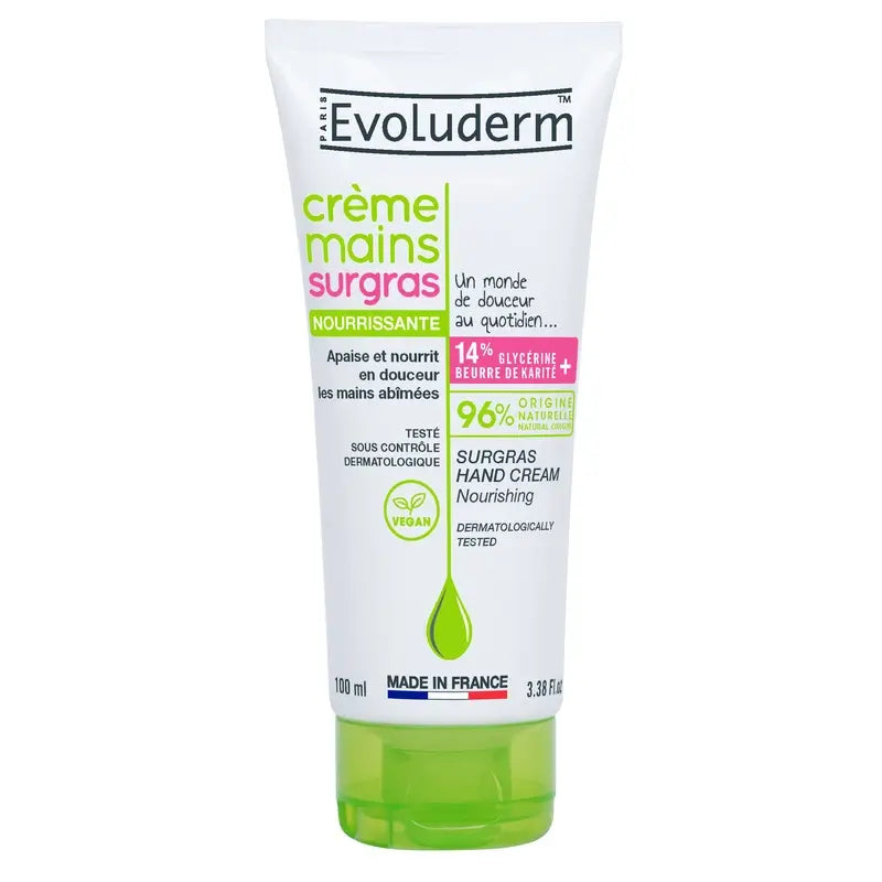 Evoluderm Surgras Crema mani, 100 ml