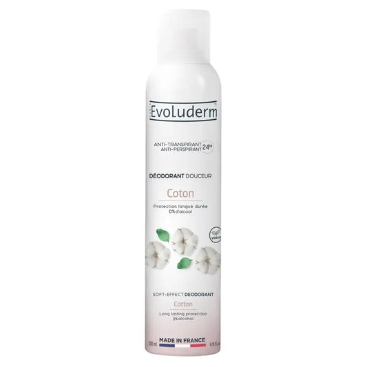 Evoluderm Deodorante Cotone 24H, 200 ml