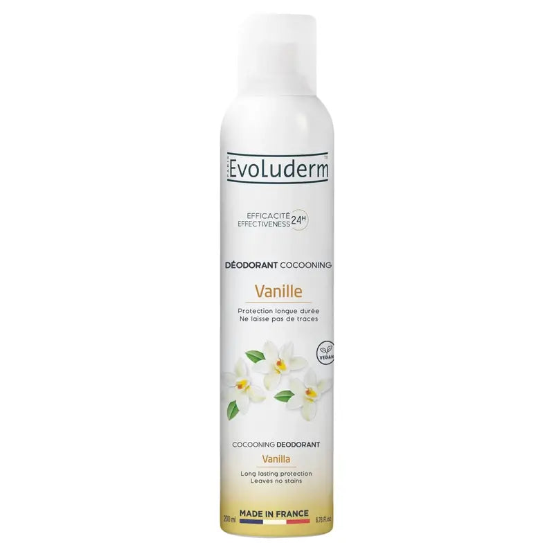 Evoluderm Deodorante alla vaniglia 24H, 200 ml