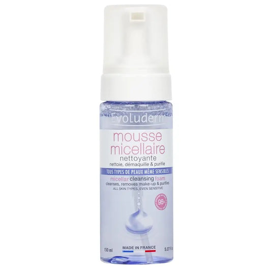 Evoluderm Schiuma Micellare Detergente - Mousse Micellaire, 150 ml