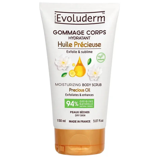 Evoluderm Scrub corpo all'olio prezioso, 150 ml