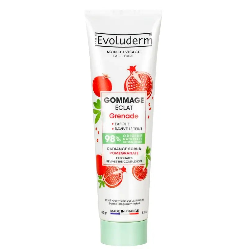 Evoluderm Scrub viso radioso al melograno, 150 g