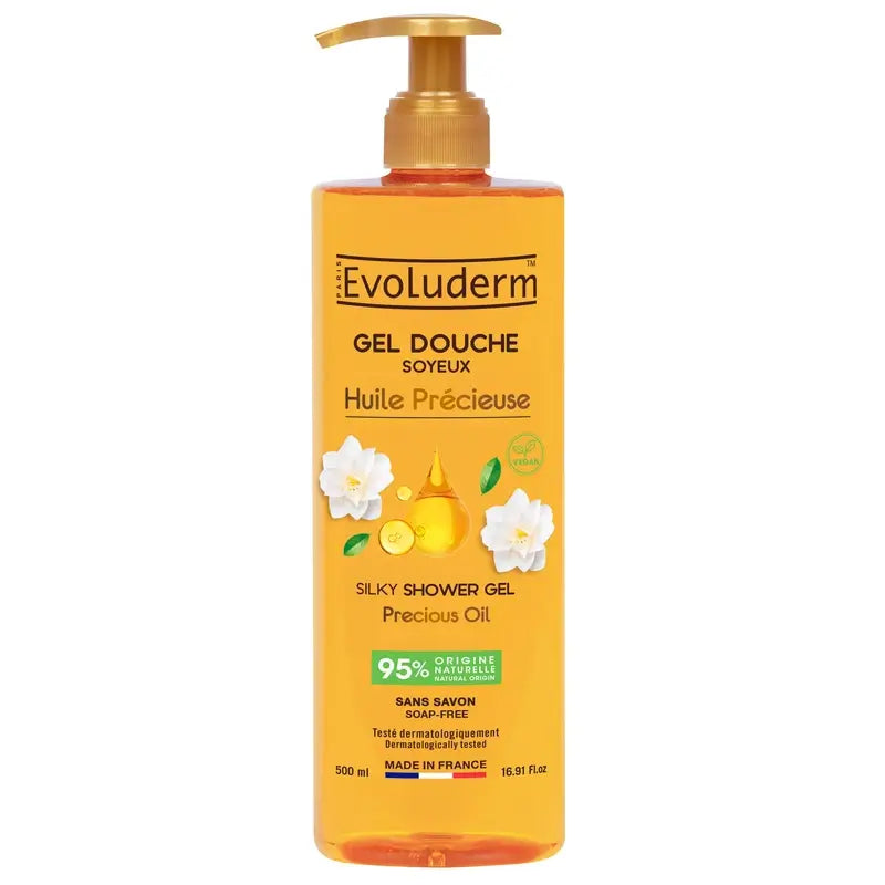 Evoluderm Olio Prezioso Gel Doccia, 500 ml